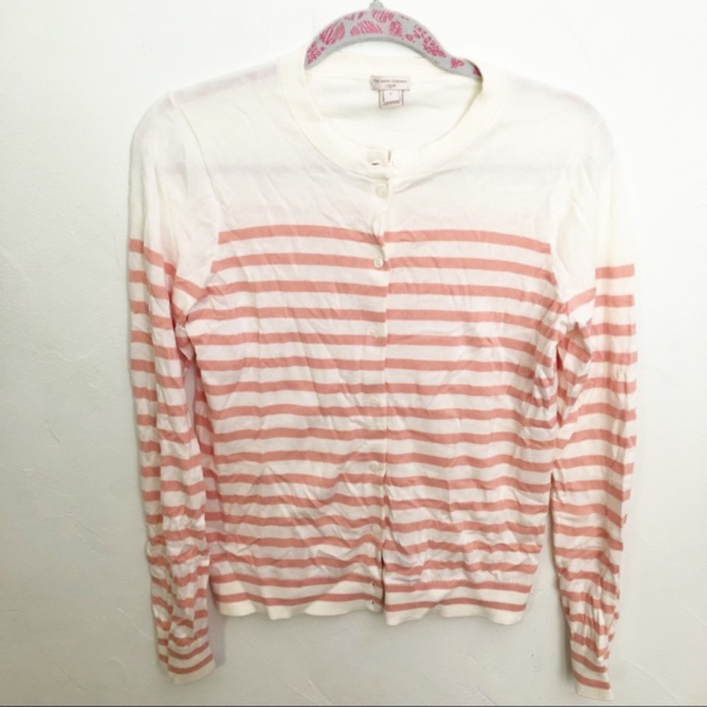 Jcrew the caryn Stripped cardigan